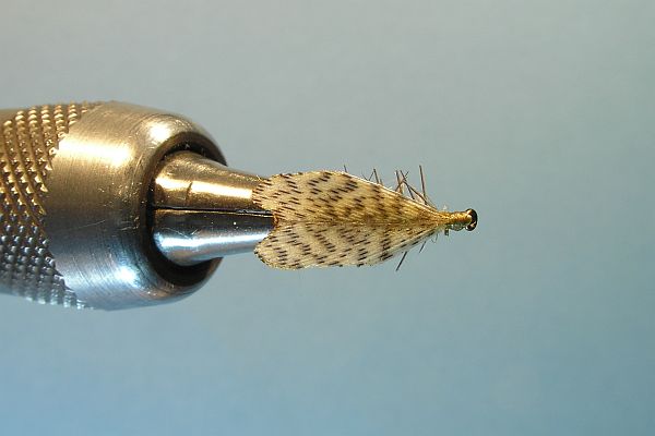 Green Down Wing Caddis Dry Fly (top)