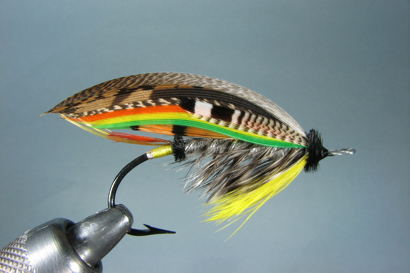 Lemon and Grey Salmon Fly