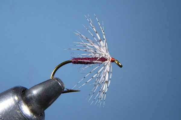 Claret and Partridge Wet Fly